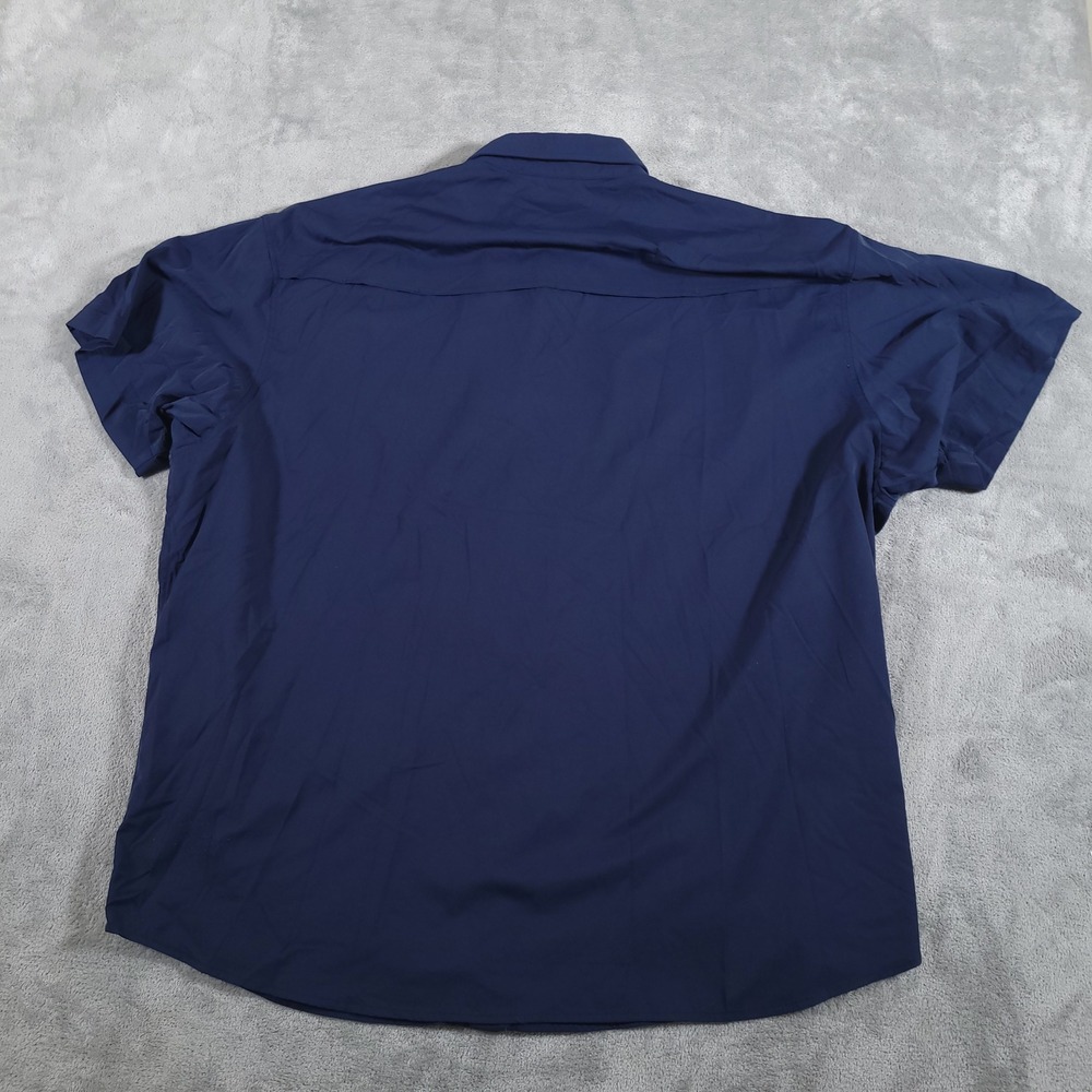 Poncho Shirt Mens 3XL "The Captain" Performance Fishing Magnetic Pockets - Picture 9 of 9